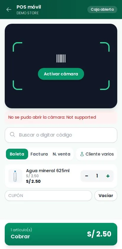POS en el celular